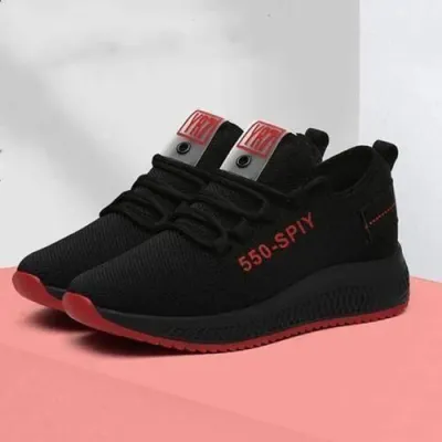 FUXING FASHION Baskets De Sport - Noir
